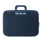 Bombata Velluto 15.6 / 16 inch Laptoptas Ribfluweel Blauw, Computers en Software, Laptoptassen, Verzenden, Nieuw