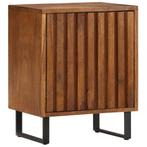 vidaXL Nachtkastje 40x30x50 cm massief mangohout, Minder dan 45 cm, Verzenden, Nieuw, Minder dan 55 cm