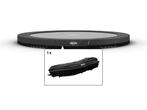 Trampoline Rand Berg Champion inground 380 cm Grijs, Kinderen en Baby's, Speelgoed | Buiten | Trampolines, Ophalen of Verzenden