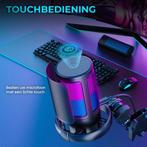 2dekans | Microfoon met scharnierende arm RGB, Muziek en Instrumenten, Microfoons, Ophalen of Verzenden, Zo goed als nieuw