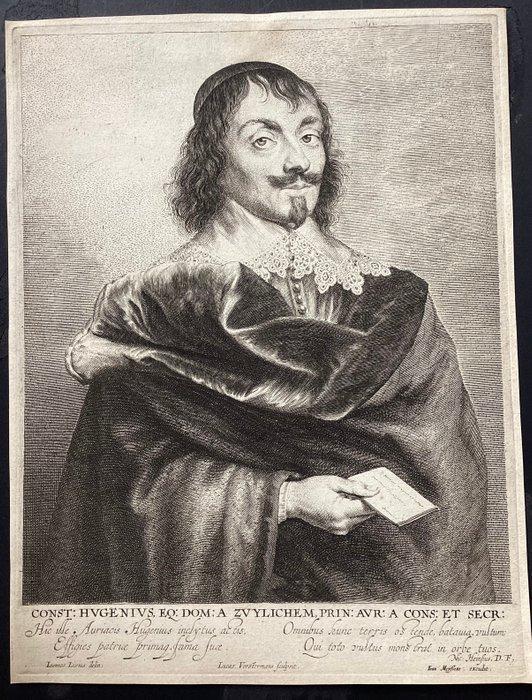 jan Lievens (1607-1674) after, by Lucas Vorsterman I, Antiek en Kunst, Antiek | Overige Antiek