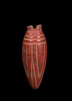 Oude Egypte, late periode Jasper Bloemamulet (Zonder