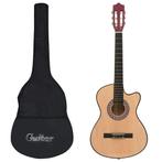 vidaXL 12-delige Gitaarset cutaway met 6 snaren western, Muziek en Instrumenten, Snaarinstrumenten | Gitaren | Akoestisch, Verzenden