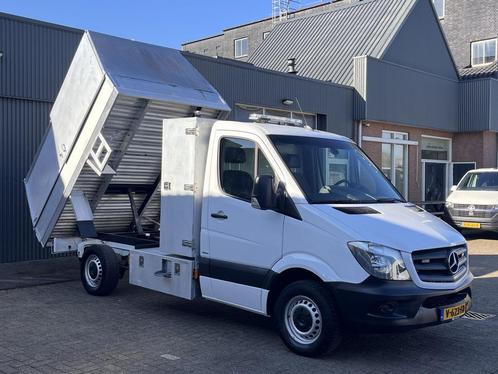 Zakelijke Lease |  Mercedes-Benz Sprinter 316 2.2 CDI, Auto's, Bestelauto's, Onderhoudsboekje, Lease, Zwart, Handgeschakeld, Wit