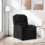 vidaXL Fauteuil verstelbaar fluweel zwart, Huis en Inrichting, Fauteuils, Verzenden, Nieuw
