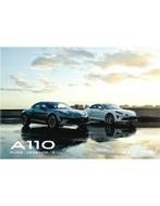 2020 ALPINE A110 BROCHURE DUITS, Boeken, Auto's | Folders en Tijdschriften, Nieuw, Author
