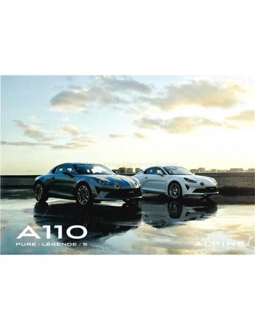 2020 ALPINE A110 BROCHURE DUITS, Boeken, Auto's | Folders en Tijdschriften