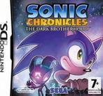 Sonic Chronicles the Dark Brotherhood (DS Games), Spelcomputers en Games, Games | Nintendo DS, Ophalen of Verzenden, Zo goed als nieuw