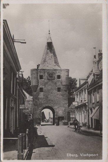ELBURG - Vischpoort, Verzamelen, Ansichtkaarten | Nederland, Verzenden