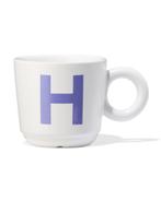 HEMA Mok 280ml letter H van €3.99 voor €2.99 sale, Huis en Inrichting, Keuken | Servies, Verzenden, Nieuw
