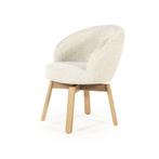 Stoel Eleonora LIVIA Beige *NIEUW* Eetkamerstoel, Hout, Overige kleuren, Nieuw, Scandinavisch