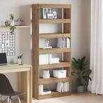 vidaXL Boekenkast/Kamerverdeler Eiken 80x30x198 cm, Verzenden, Nieuw, Minder dan 50 cm, 150 tot 200 cm