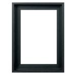 Baklijst Zwart Extra Diep 40x80 cm, Nieuw