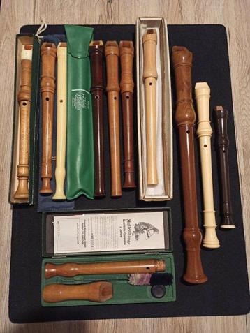 Various brands - Collection of 11 Various Recorders - beschikbaar voor biedingen