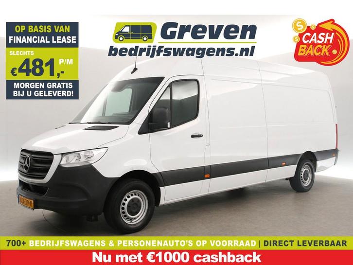 Mercedes-Benz Sprinter 317 CDI 170PK L3H2 | Automaat |, Auto's, Bestelauto's, Te koop, Automaat, Financial lease, Diesel, Wit