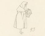 Walt Disney - Doornroosje Animatie Tekening - Sleeping, Nieuw