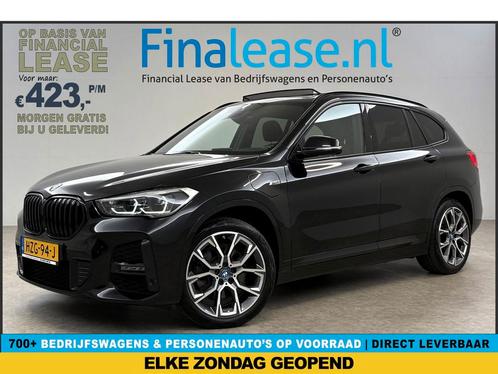 BMW X1 xDrive25e M-Sport 163PK Pano TrekH LED HeadUp €423pm, Auto's, BMW, Lease, Automaat, SUV of Terreinwagen, Hybride Elektrisch/Benzine