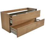 Wiesbaden OAK Onderkast Met 2 Laden 2 Uitsparingen -, Huis en Inrichting, Badkamer | Badkamermeubels, Ophalen of Verzenden, Nieuw