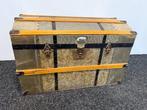 Kist - Hout, Metaal - Zweedse Reiskoffer, Antiek en Kunst