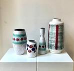 VEB Haldensleben - Vaas - Keramiek - Vier DDR-vazen, Antiek en Kunst