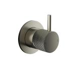 Inbouw Douchekraan Hotbath Cobber X Geborsteld Nikkel (excl., Ophalen of Verzenden, Nieuw, Chroom, Kraan