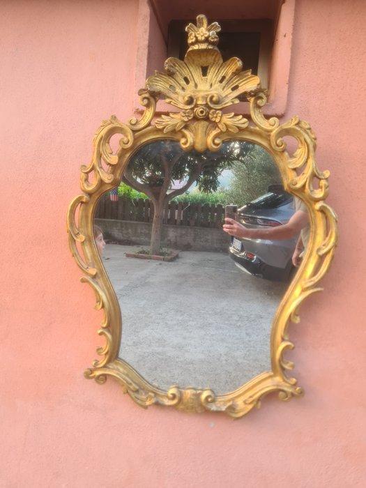 Wandspiegel - Hout, Glas, Antiek en Kunst, Antiek | Overige Antiek