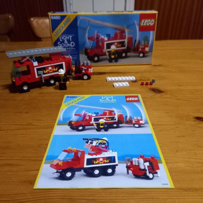 Lego Set - 6480 - City - Hook and ladder truck, Kinderen en Baby's, Speelgoed | Duplo en Lego