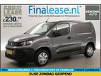 Peugeot Partner 1.2 PureTech 111PK L1H1 Benzine Carplay Navi, Auto's, Handgeschakeld, Nieuw, Zilver of Grijs, Lease
