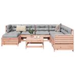 vidaXL 8-delige Loungeset massief douglas vurenhout, Tuin en Terras, Tuinsets en Loungesets, Verzenden, Nieuw, Loungeset