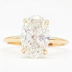 Zonder Minimumprijs - Ring - 14 karaat Geel goud - 2.09ct., Sieraden, Tassen en Uiterlijk, Ringen, Nieuw