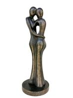 Beeldje - Embracing couple - Brons, Antiek en Kunst