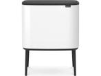 Brabantia Bo Touch Bin Prullenbak - 36 liter - White, Huis en Inrichting, Verzenden, Zo goed als nieuw