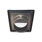 Gevelkap BWS Ventilatie Aansluitmaat Ø 125 mm Grofmazig Gaas, Ophalen of Verzenden, Nieuw