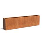 Cortenstaal plantenbak 300x40x80cm - Met bodem, Tuin en Terras, 100 cm of meer, Nieuw, Metaal, 60 cm of meer