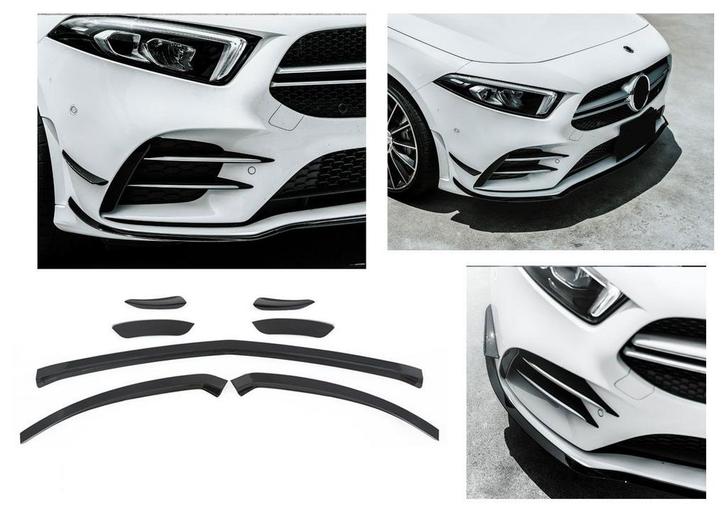 A45 AMG Aero Look Spoiler set voor Mercedes Benz A-Klasse V1, Auto diversen, Tuning en Styling, Ophalen of Verzenden