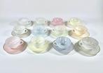 Arcopal - Harlequin - Koffieservies voor 12 - opaalglas