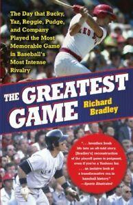 The Greatest Game: The Day That Bucky, Yaz, Reg. Bradley,, Boeken, Sportboeken, Zo goed als nieuw, Verzenden