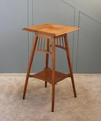 Plantentafel - Bijzettafel - Eikenhout, Metaal