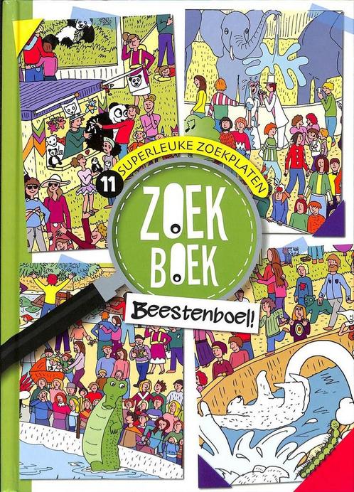 Zoekboek beestenboel! 11 superleuke zoekplaten 9789086515349, Boeken, Kinderboeken | Kleuters, Zo goed als nieuw, Verzenden