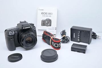 Canon 80D + 50mm F1.8 beschikbaar voor biedingen