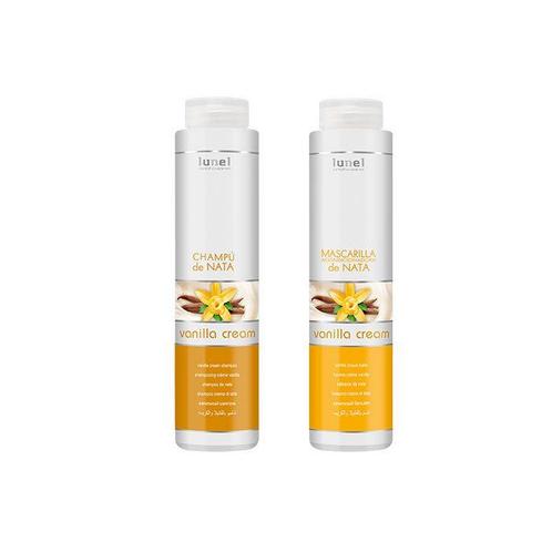 Lunel VANILLE set SHAMPOO (400 ML.) + BALSEM (400 ML.), Sieraden, Tassen en Uiterlijk, Uiterlijk | Haarverzorging