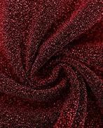 Lurex Glitter Rood, Nieuw, Rood