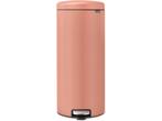 Brabantia NewIcon - Prullenbak - 30 liter - Warm Copper, Verzenden, Zo goed als nieuw