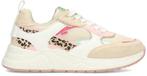 POSH by Poelman ROSIE Dames Sneakers - Beige Met Combinatie, Verzenden, Nieuw
