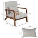 2dekans | Coast Fauteuil Loungestoel voor Woonkamer –, Huis en Inrichting, Ophalen of Verzenden, Zo goed als nieuw