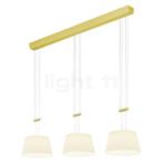 Bankamp Conus Hanglamp LED 3-lichts, messing mat, Verzenden, Nieuw