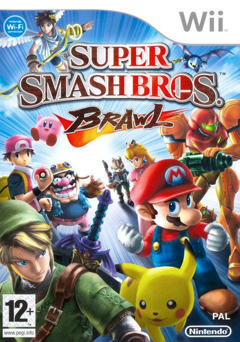 Wii Super Smash Bros. Brawl, Spelcomputers en Games, Games | Nintendo Wii, Zo goed als nieuw, Verzenden