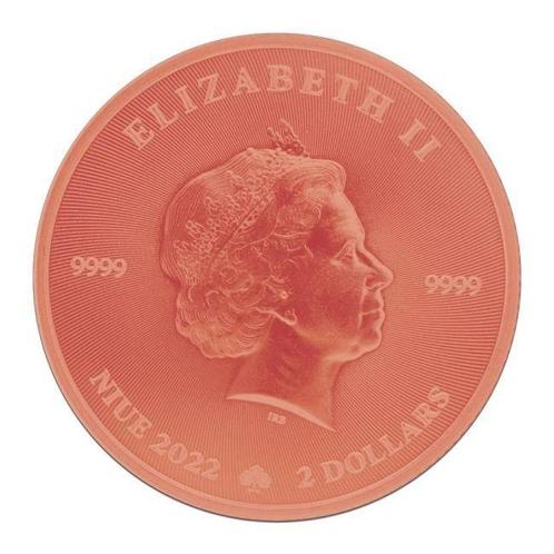 Niue. 2 Dollars 2022 1oz Niue Shamrock Galaxy Via Lactea, Postzegels en Munten, Munten | Europa | Niet-Euromunten