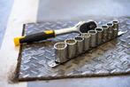 Stanley Ratelset 1/4 72T 11 DELIG, Doe-het-zelf en Verbouw, Gereedschap | Handgereedschap, Ophalen of Verzenden, Zo goed als nieuw