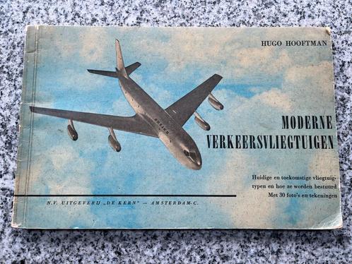 Moderne verkeersvliegtuigen  (Hugo Hooftman), Boeken, Vervoer en Transport, Vliegtuig, Gelezen, Verzenden